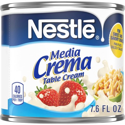 $1.99 price on Nestle Media Crema Table Cream - 7.6oz