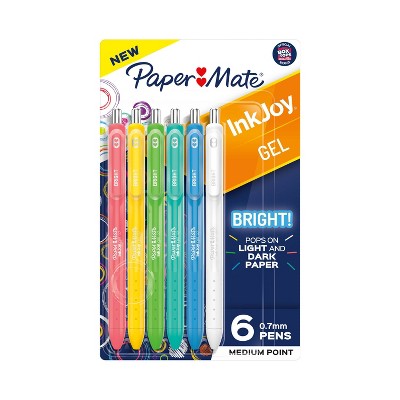 20% off Paper Mate InkJoy 6pk gel pens multicolored bright