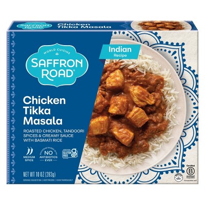 10% off select Saffron Road frozen dinners