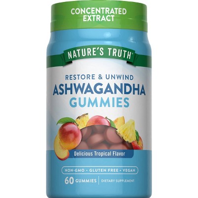 25% off Natures Truth ashwagandha vegan gummies