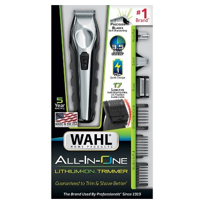 $31.99 price on Wahl Lithium Ion All In One Cordless Electric Beard Trimmer