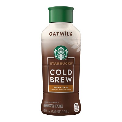 10% off Starbucks salted caramel cream cold brew - 40 fl oz & oatmilk brown sugar cold brew - 40 fl oz