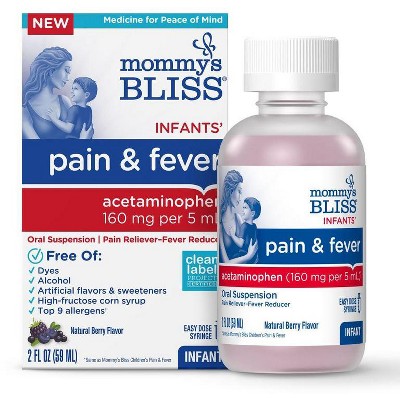 SAVE $2.00 on any ONE (1) Mommy's Bliss Infant OR Children's Pain & Fever Acetaminophen