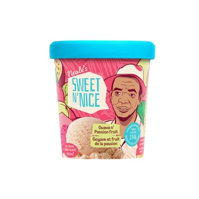 Buy 1, get 1 50% off Neale's sweet n nice frozen ice cream guava passion fruit