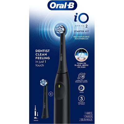 Save $10.00 ONE Oral-B iO2 Starter Kit Rechargeable Electric Toothbrush.