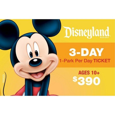 $20 Target GiftCard when you buy a Disneyland Resort ticket