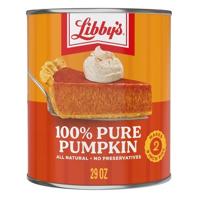 Buy 1, get 1 25% off select Libby's pumpkin pie fillings