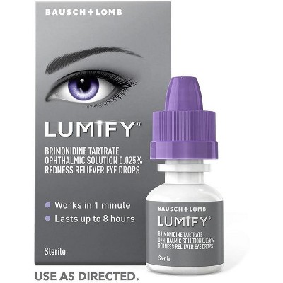 $3.00 OFF any ONE (1) 2.5 mL or 7.5 mL LUMIFY Redness Reliever Eye Drops