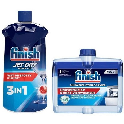 Save $1.00 on Any ONE (1) Finish® JET-DRY® Rinse Aid or Dishwasher Cleaner