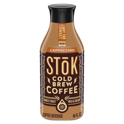 20% off SToK cold brew cappuccino - 48oz