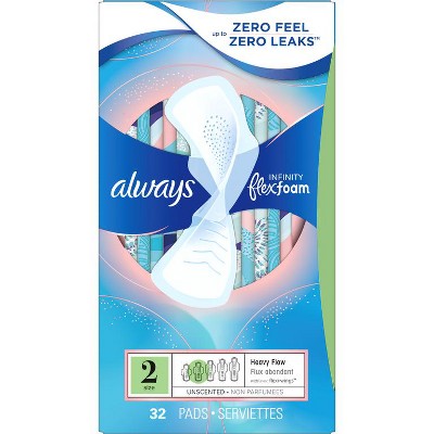 Save $1.50 ONE Always Radiant, Infinity or Pure Cotton Pads (18ct or higher) (excludes Always Infinity 18 ct, Always Liners, Always ZZZ and Always Discreet).