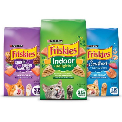 SAVE $1.00 on ONE (1) 3.15lb bag of Friskies® Dry Cat Food