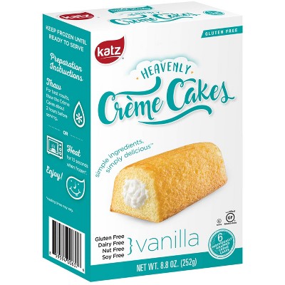 $4.79 price on Katz frozen gluten free heavenly creme cakes vanilla - 8.8oz