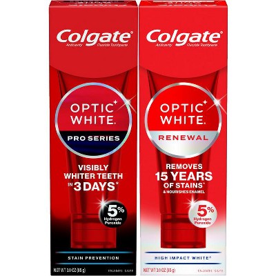 SAVE $4.00 On any ONE (1) Colgate® Optic White® Pro or Renewal Toothpaste (3oz or larger)