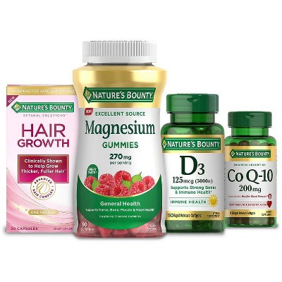 SAVE $1.00 on any ONE (1) Nature's Bounty® Supplement (Excludes Kids Supplements)