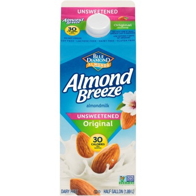 $2.69 price on select Almond Breeze almond milk