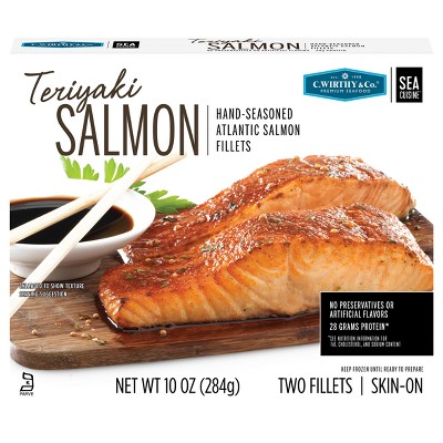 $1 off 10-oz. C. Wirthy & Co. frozen atlantic salmon fillets