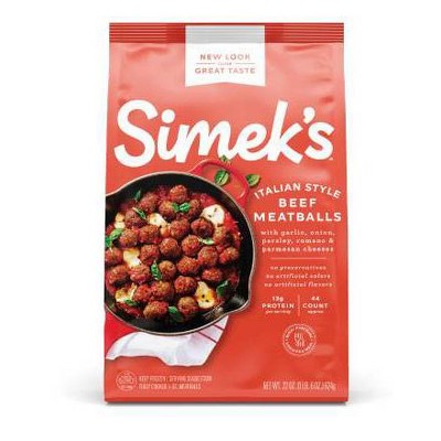 $6.99 price on select SIMEK'S meatballs - frozen