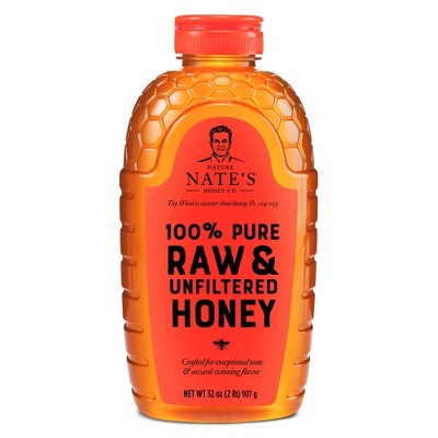 15% off select Nature Nate's 100% pure raw and unfiltered honey