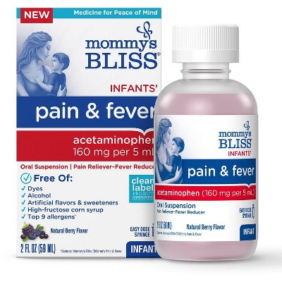 SAVE $2.00 on any ONE (1) Mommy's Bliss Infant (2 fl oz) OR Children's (4 fl oz) Pain & Fever Acetaminophen