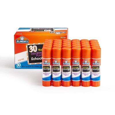 5% off 30-ct.Elmer's disappearing washable glue sticks-purple