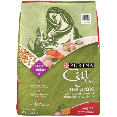 SAVE $2.50 on ONE (1) 6.3 lb or larger bag of Cat Chow® Naturals Dry Cat Food