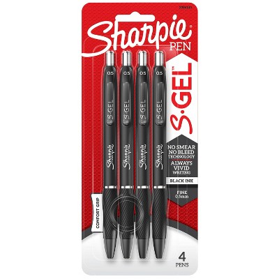 20% off Sharpie S-Gel 4pk gel pens 0.5mm fine tip