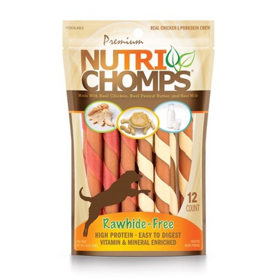 20% off Nutri Chomps pork & chicken dog treats