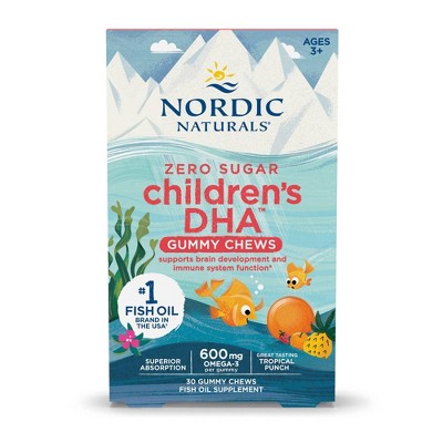 $5 off 30-ct. Nordic naturals children's DHA gummies dietary supplement