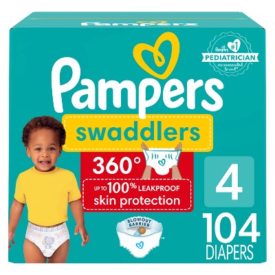 $5 off Pampers swaddler 360 enormous disposable baby diapers
