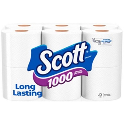 Save $1.00 off any ONE (1) package of Scott® Bath Tissue (8 pack or larger)