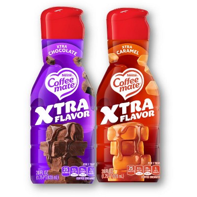 SAVE $1.00 On any ONE (1) Coffee mate® XTRA Flavor Liquid Creamer XTRA Chocolate or XTRA Caramel 28oz