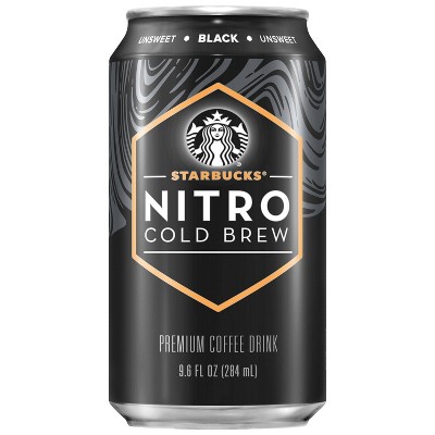 20% off 9.6-oz. Starbucks nitro cold brew coffee drink