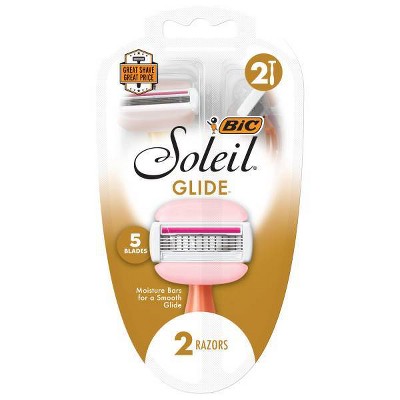 $5.99 price on BiC Soleil Glide 5-blade women's disposable razors - 2ct