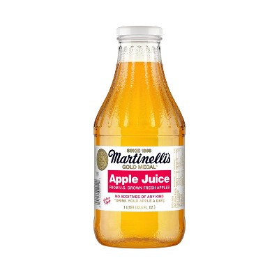 $4 price on 1-l. Martinelli's apple juice