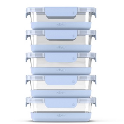 $19.99 price on Ello 10pc plastic meal prep food storage container set