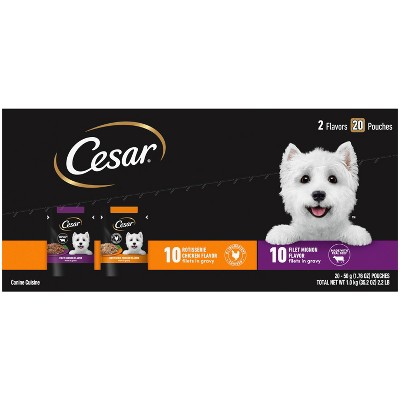 $5 Target GiftCard when you buy 2 Cesar chicken flavor wet dog foods