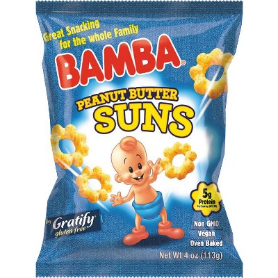 SAVE $1.00 on any ONE (1) Bamba Peanut Butter Snacks Bag 2.5 oz or larger