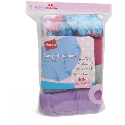 SAVE $1.00 On ONE (1) Hanes Girls Comfort Period Underwear