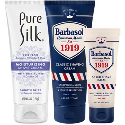 $1.00 OFF any ONE (1) Barbasol 1919 Non-Aerosol Shaving Cream, After Shave Balm or Pure Silk Non-Aerosol Moisturizing Shave Cream.