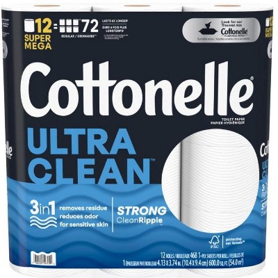 Save $1.00 on any ONE (1) Cottonelle® Toilet Paper (4 mega roll pack or larger)