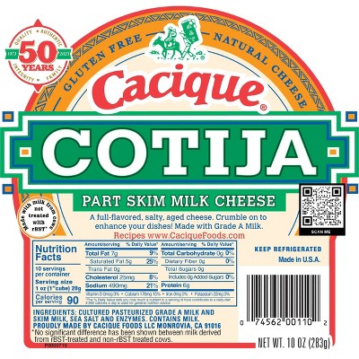 20% off Cacique Cotija part skim milk cheese - 10oz