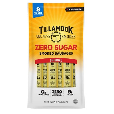 $4 off 8-oz. Tillamook Country Smoker zero sugar wrapped sausage