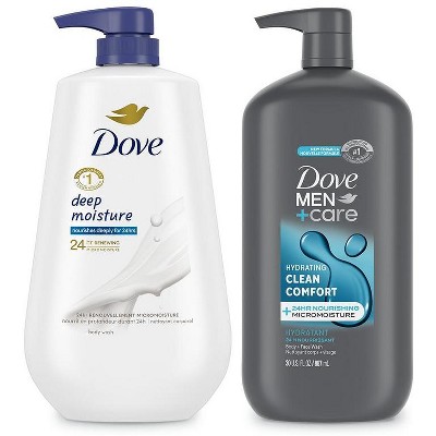 SAVE $3.00 on any ONE (1) Dove OR Dove Men+Care Body Wash Pumps (size 26oz+)