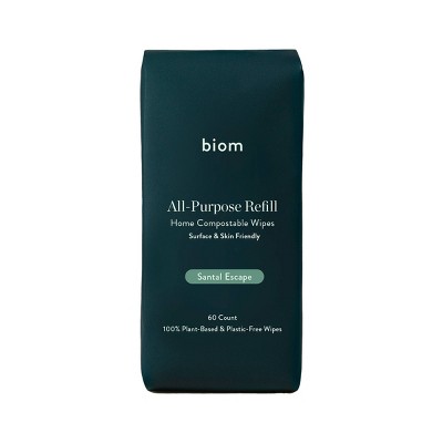 Buy 1, get 1 50% off 60-ct. Biom all purpose cleaning wipes refill