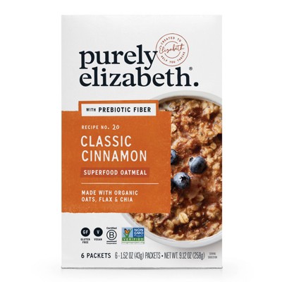 20% Off select Purely Elizabeth banana nut plant oatmeal packets