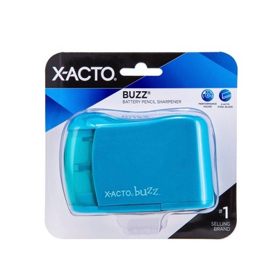 25% off X-ACTO Buzz Battery Powered pencil sharpener blue