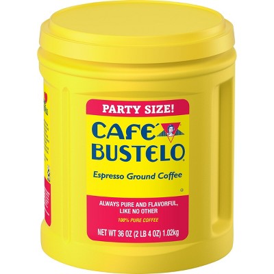 $14.99 on Cafe Bustelo espresso dark roast ground coffee