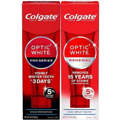 SAVE $3.00 On any ONE (1) Colgate® Optic White® Pro Series® or Renewal Toothpaste (including multipacks)