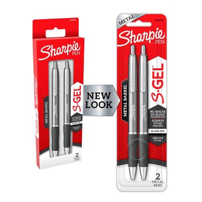 20% off Sharpie S-Gel 2pk black ink gel pens 0.7mm